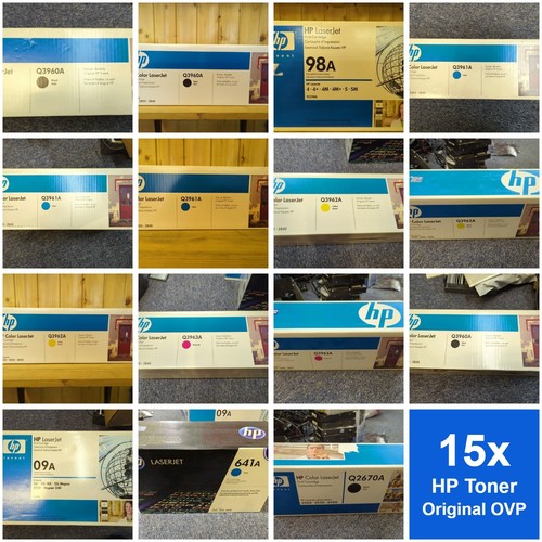 Konvolut 15x toner original - 15x,