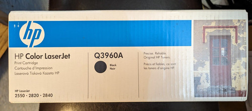 Toner q3960a black schwarz - hp,